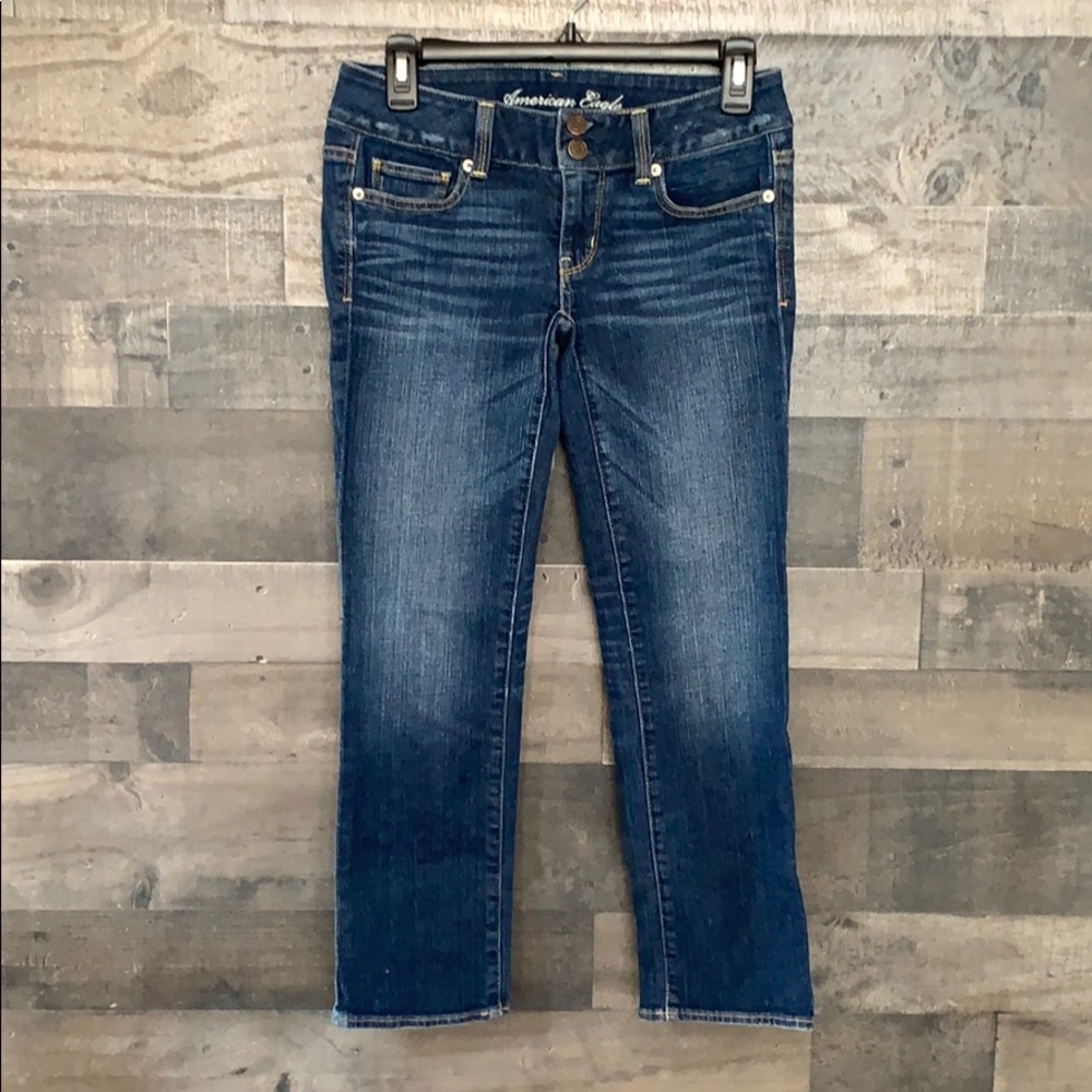 American Eagle Stretch Blue Jeans